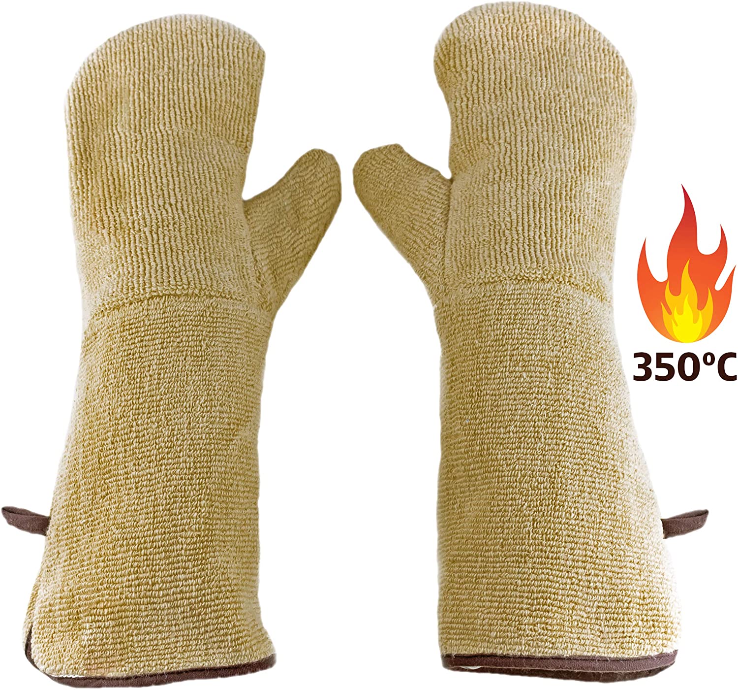 Guantes Para Horno De Cocina Profesional Resistente 350 °c Goldman Service 1985