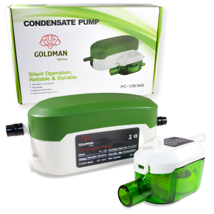 Bomba de Condensado Automática Mini ultra Silenciosa