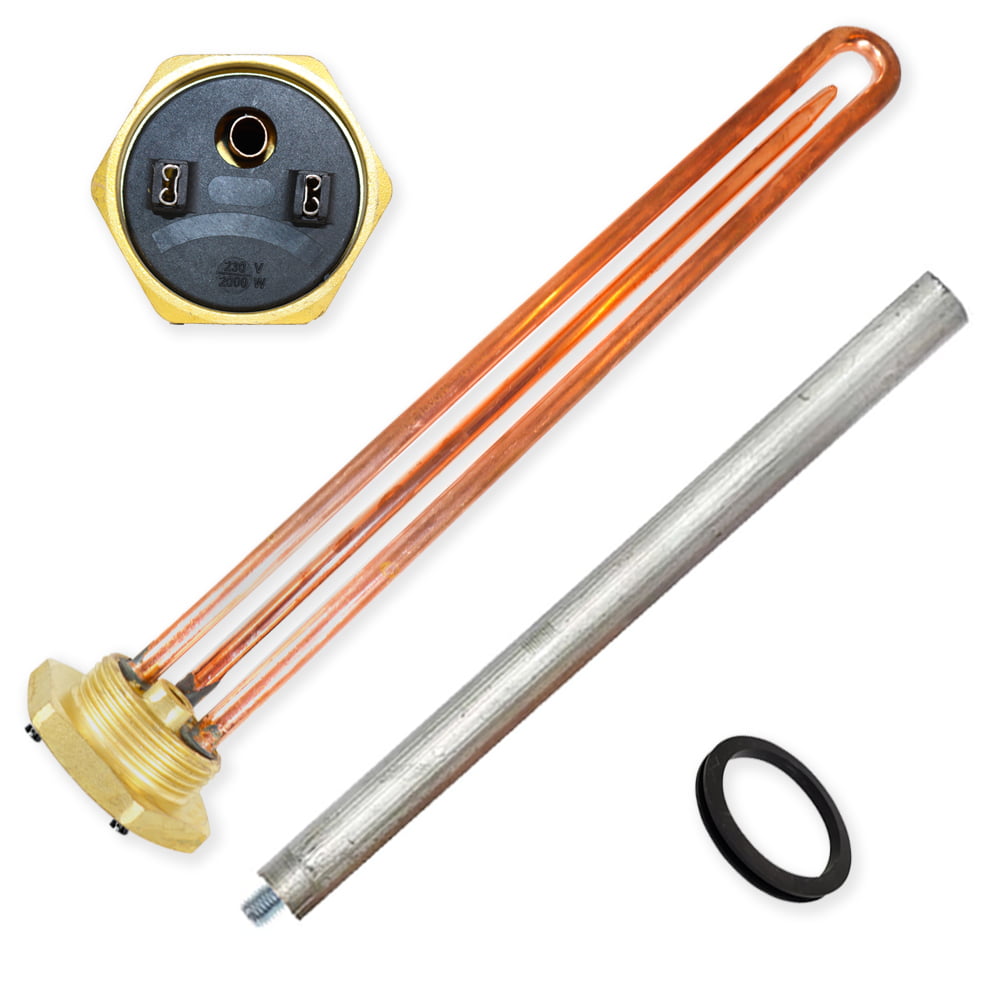 Kit Resistencia Termo El Ctrico Termostato Anodo Magnesio Junta Goldman Service