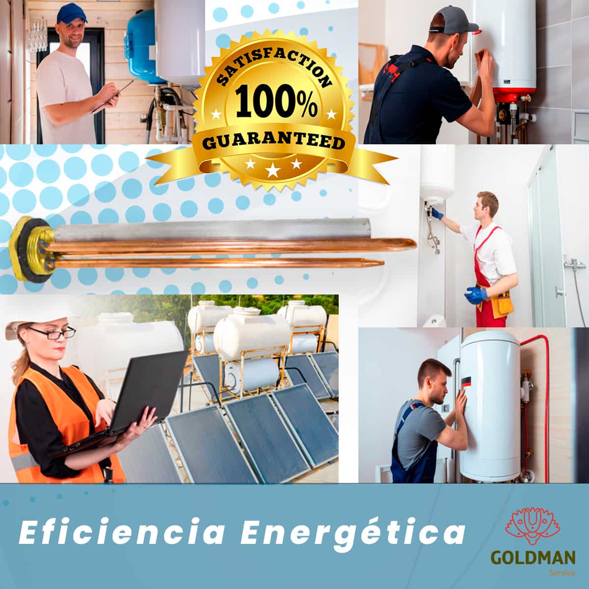 Kit Resistenza Elettrica Filettata 1¼" Per Termosifone – 2000W/1500W Con Termostato, Anodo Di Magnesio E Guarnizione – Per Scaldabagno E Accumulatore Solare