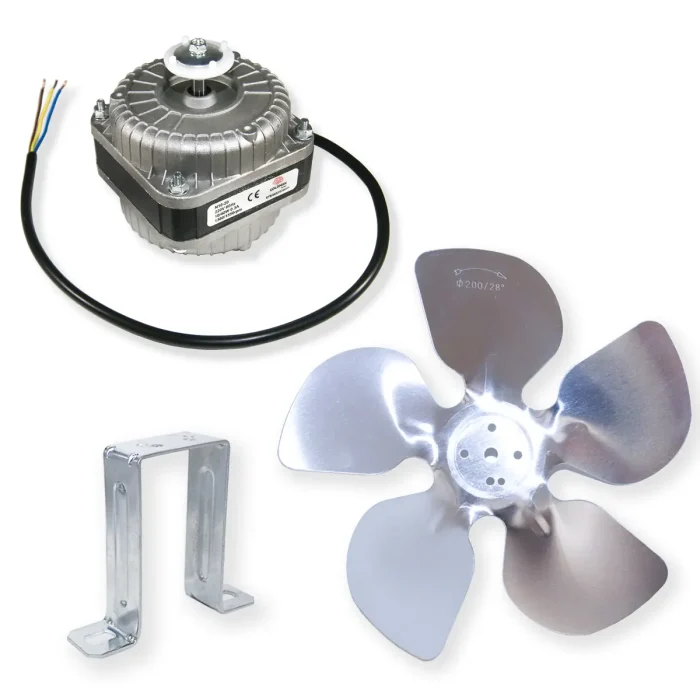 Motor ventilador botellero 10W con soporte y aspas