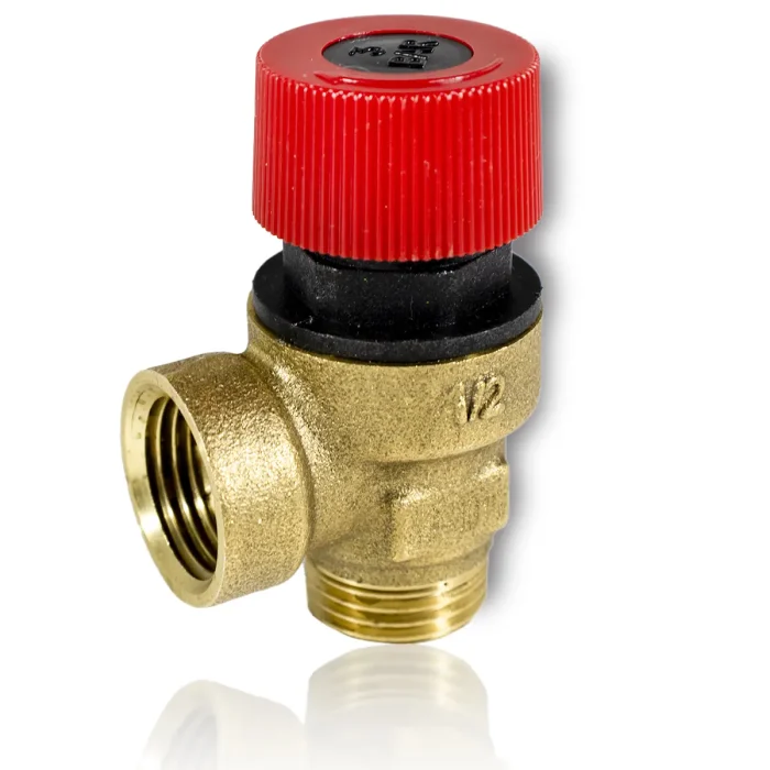 Válvula de Seguridad de Caldera para Alivio de Presión Premium G1/2 '' (3Bar DN15)