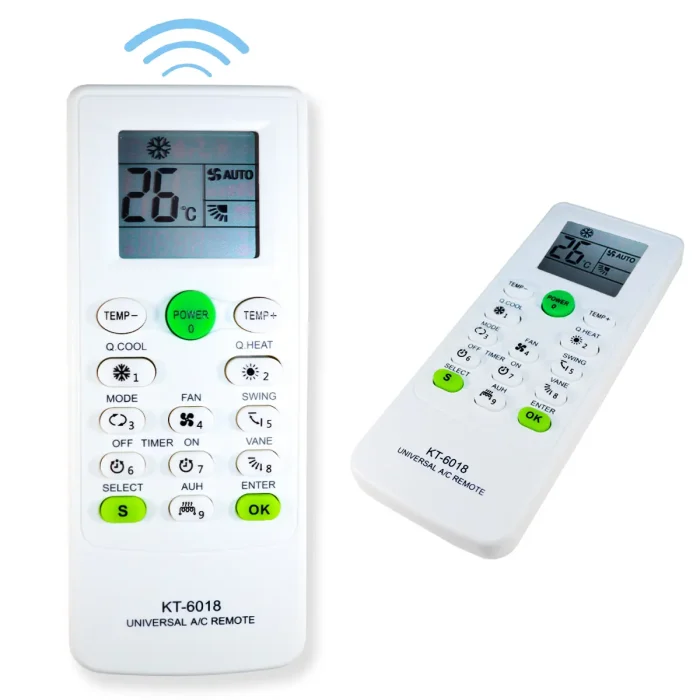 Mando Universal Aire Acondicionado Compatible con 6.000 Modelos