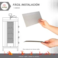 Colocación de la rejilla de recambio – 1 unidad