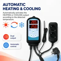 Heating and cooling outputs