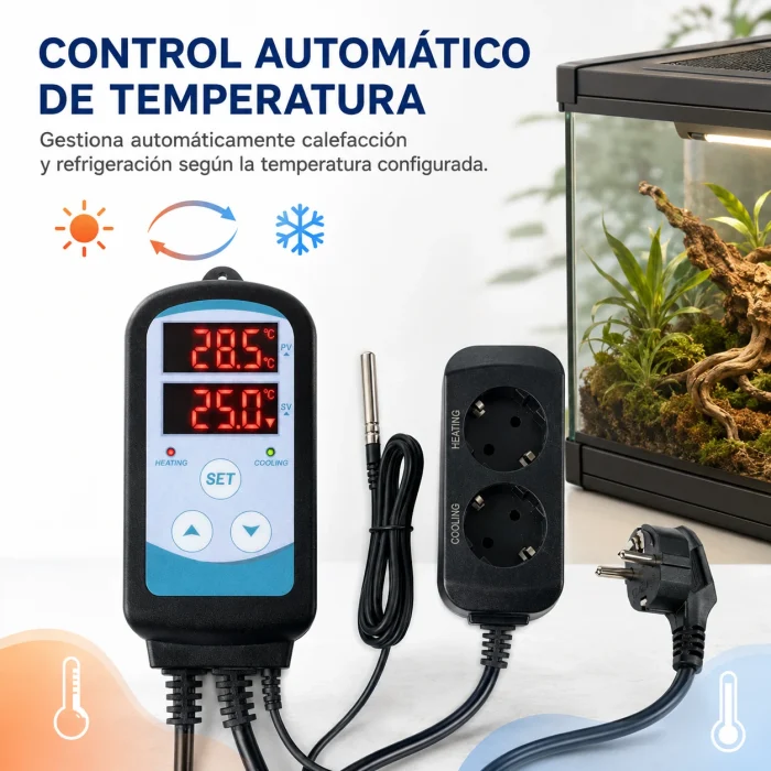 Control automático de temperatura