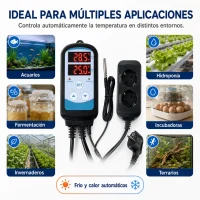 Aplicaciones del controlador de temperatura