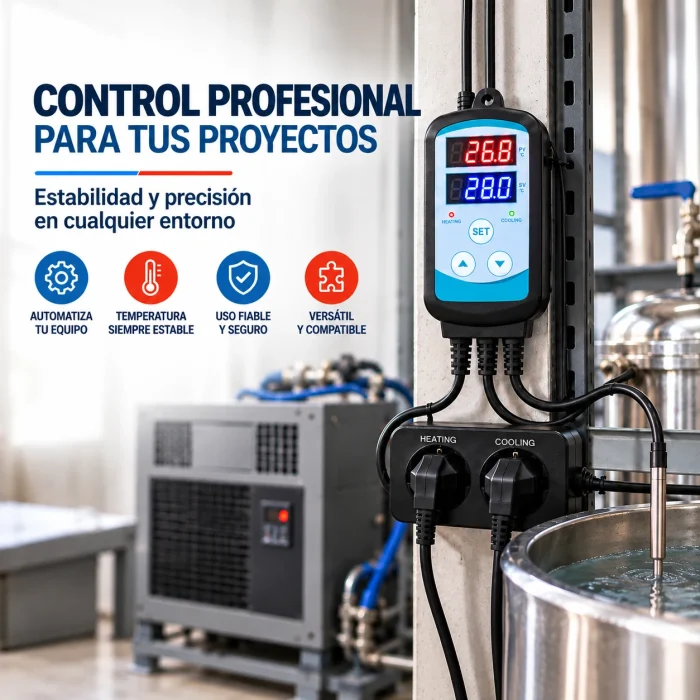 Control de temperatura en equipos profesionales